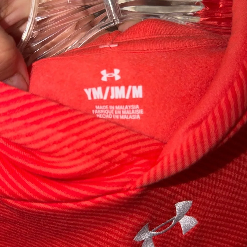 Youth Under Armour Orange Hoodie